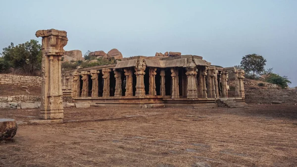 stock image Shray Akutaraaya Suomi Temple. Hampi. Karnataka. India