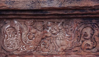 Kuzey Fort, Badami 'deki Yukarı Shivalya Tapınağı. Hindistan