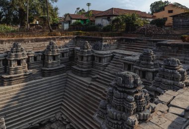 Kalyani Puşkarini ya da Hulikere Puşkarani, Hulikere 'in küçük bir köyünde yer alan kutsal bir gölet. Halebidu. Hindistan