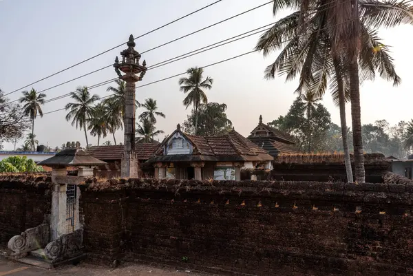 stock image Shitalanatha, that is, Manavi is one of such centers of Jain heritage. Mudbidri. Karnataka. India.