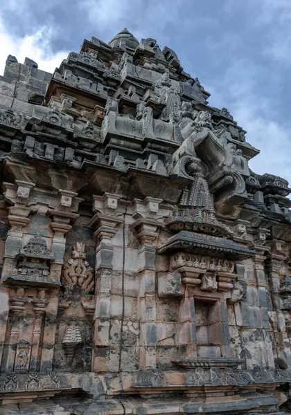 stock image Nanneswara Temple is an 11th century Hindu temple in Lakkundi. Karnataka. India.