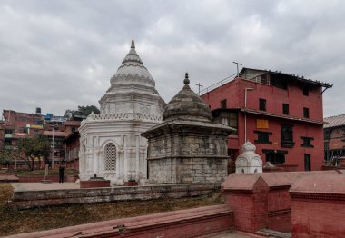 Katmandu, Nepal 'deki Hindu tapınağı kompleksi Pashupatinath.