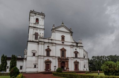 St. Catherine Katedrali. Eski Goa. Hindistan.