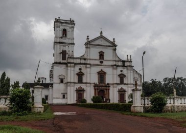St. Catherine Katedrali. Eski Goa. Hindistan.