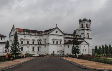 St. Catherine Katedrali. Eski Goa. Hindistan.