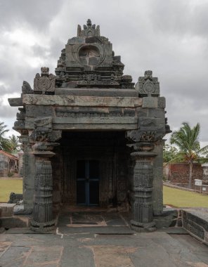Kashivisweshvara Tapınağı ya da Kashi Vishwanatha Tapınağı Lakkundi, Karnataka, Hindistan.
