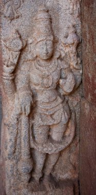 Hampi 'deki Vithala Tapınağı Kompleksi. Karnataka. Hindistan.