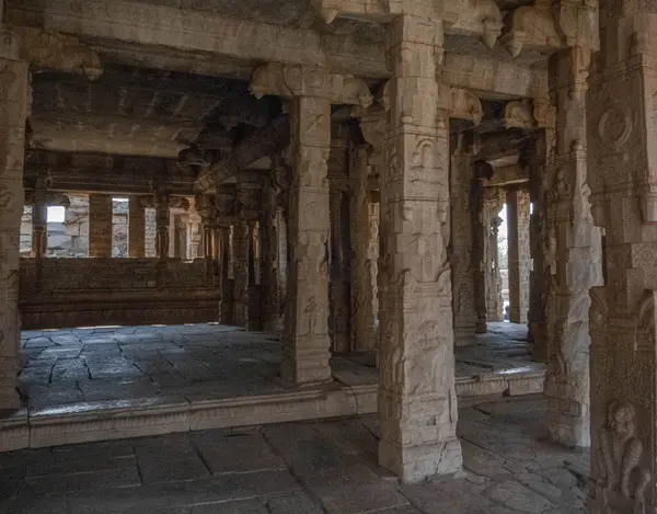 stock image Vithala Temple Complex in Hampi. Karnataka. India.