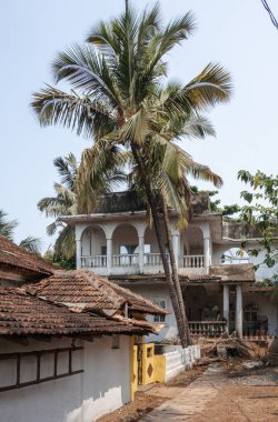 Calangute, Goa 'nın kuzeyinde pitoresk bir kasabadır. Hindistan.