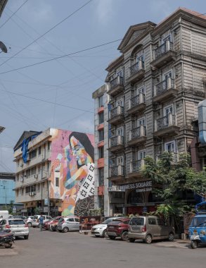 Panaji, Goa eyaletinin büyüleyici başkentidir. Hindistan.