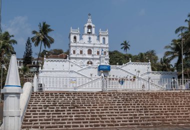 Panaji, Goa eyaletinin büyüleyici başkentidir. Hindistan.