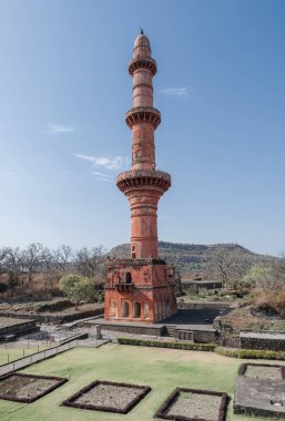 Devagiri - Deli Sultan 'ın zapt edilemez kalesi. Daulatabad. Maharashtra. Hindistan.