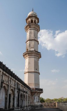 Bibi ka Maqbara, Aurangabad 'ın ebedi bir mimari anıtıdır. Hindistan.