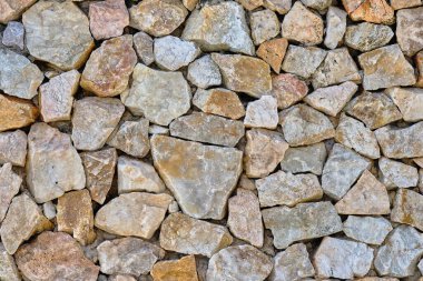 Granit taş duvar, arka plan için doğal gri granit taş duvar deseni.