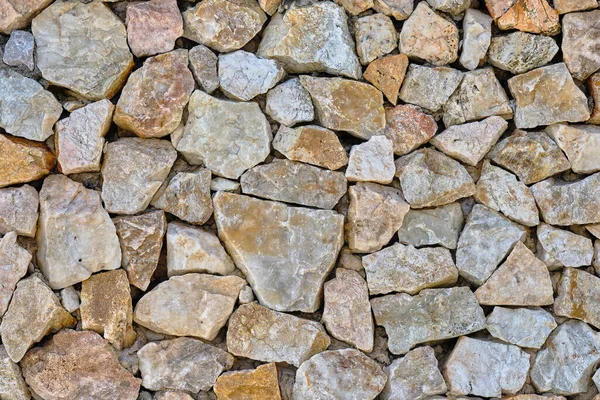 Granieten Stenen Muur Patroon Van Natuurlijk Grijs Graniet Stenen Muur — Stockfoto