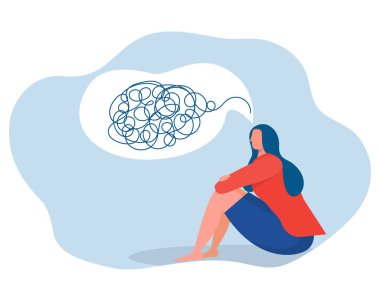 Mutsuz İflas, kriz, tükenme sendromu, ilişki sorunları konsepti.