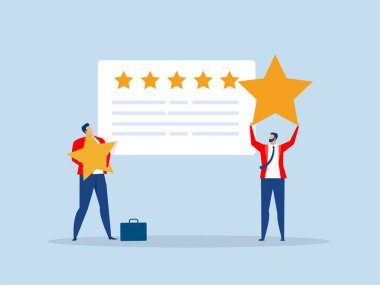 Müşteri Değerlendirme ve Anketi, iş adamının yıldız değerlendirme performansı değerlendirmesi için kalem kullandığını açıkladı.