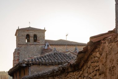 Roma Kilisesi Kale Leydisi, Calatanazor, Soria, Kastilya Özerk Topluluğu, İspanya, Avrupa.