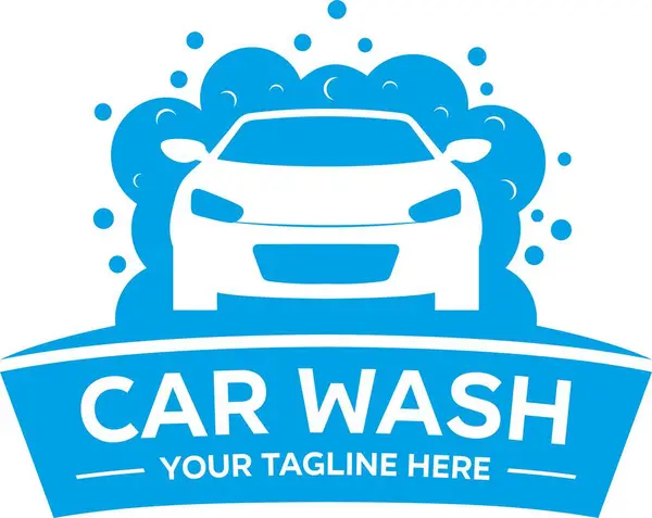Araba yıkama logosu, araba yıkama, araba yıkama logosu.