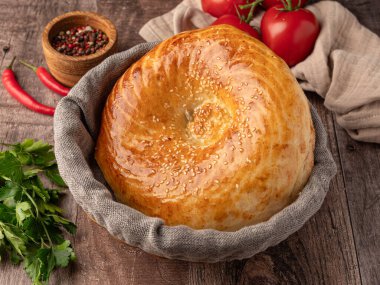 Özbek düz ekmek, ekmek, fırın