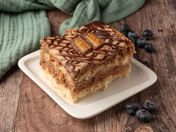 Pasta, tatlı, fırın, lezzetli çikolatalı pasta.