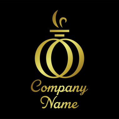 Parfüm, logo, parfüm, vektör, logo vektörü, parfüm şişesi vektörü logosu