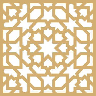 Kafes, süs, vektör, iç ızgara, ahşap kafes, doğu süsü