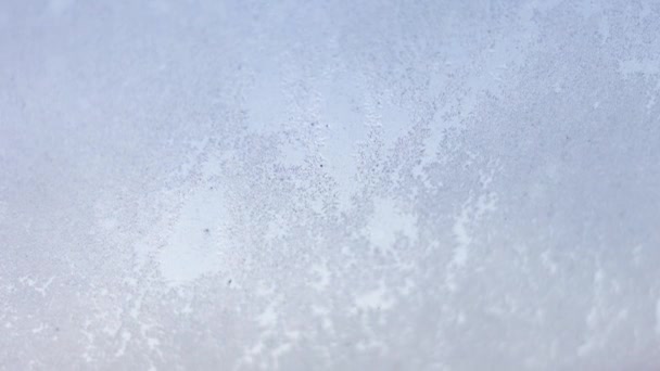 창문에 얼음이 녹아내리고 라포스 — 비디오