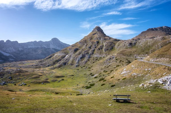 Increíble Vista Verano Las Montañas Durmitor Parte Norte Montenegro — Foto de Stock