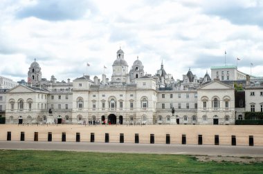 Londra, İngiltere 'deki Household Süvari Müzesi panoramik görünümü