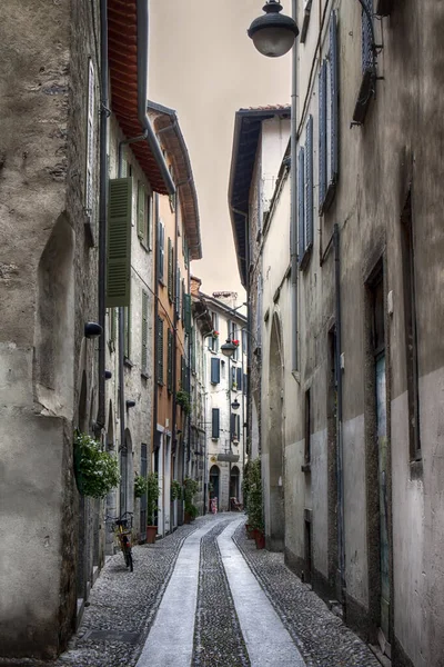 Street view in old town Como, Italy