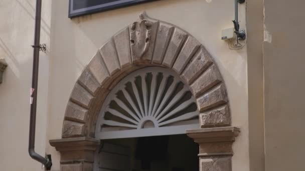 Lucca Itália Agosto 2023 Visão Geral Entrada Museu Medieval Tortura — Vídeo de Stock