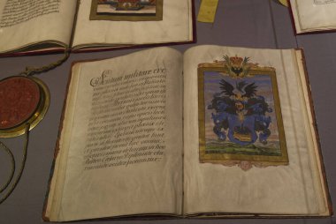 Vaduz, Liecthenstein - 3 Ocak 2023: Prens 'in mektup başlığı. Yüksek kalite fotoğraf