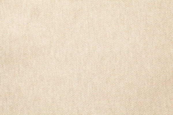 Beige Baumwollstoff Textur Hintergrund Nahaufnahme — Stockfoto
