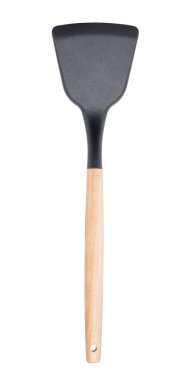 Silikon spatula beyaz arka planda izole edildi. Mutfak Utensil.