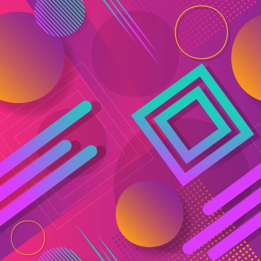 Geometri deseni boyut arkaplan sanatı