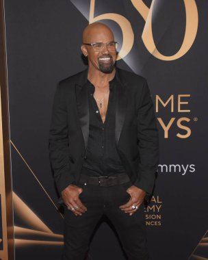 Los Angeles, CA USA - 15 Aralık 2023. Shemar Moore 50. Yıllık Gündüz Emmy Ödülleri 'ne katıldı.