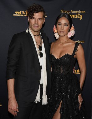 Hollywood, CA USA - 9 Şubat 2024: Joel Smallbone, Moriah Smallbone Hollywood 'da 31..