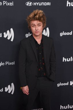 Beverly Hills, CA USA - March 14, 2024: Billie Joe Armstrong attends the 35th Annual GLAAD Awards. clipart