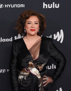 Beverly Hills, CA USA - 14 Mart 2024: Jennifer Tilly 35. Yıllık GLAAD Ödüllerine katıldı.