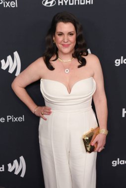 Beverly Hills, CA USA - 14 Mart 2024: Melanie Lynskey 35. Yıllık GLAAD Ödüllerine katıldı.