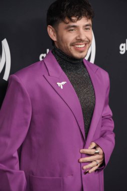 Beverly Hills, CA USA - 14 Mart 2024: David Archuleta 35. Yıllık GLAAD Ödüllerine katıldı.