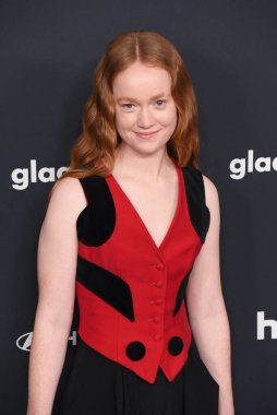 Beverly Hills, CA USA - 14 Mart 2024: Liv Hewson 35. Yıllık GLAAD Ödüllerine katıldı.