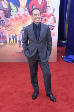 Hollywood, CA USA - 30 Nisan 2024: Jerry Seinfeld Netflix 'in Dondurulmamış.