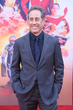 Hollywood, CA USA - 30 Nisan 2024: Jerry Seinfeld Netflix 'in Dondurulmamış.