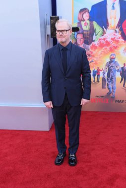 Hollywood, CA USA - 30 Nisan 2024: Jim Gaffigan Netflix 'in Dondurulmamış.