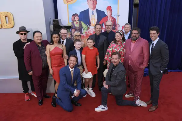 stock image Hollywood, CA USA - April 30, 2024: Darrell Hammond, Adrian Martinez, Jerry Seinfeld, Sarah Cooper, Christian Slater, Rachael Harris, Bailey Sheetz, Eleanor Sweeney, Jim Gaffigan, Jack McBrayer, Ted Sarandos, Melissa McCarthy, Thomas Lennon, Bobby Mo