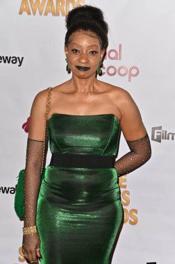 Burbank, CA USA - May 15, 2023: Hellene Alabi Williams attends the 14th Annual Indie Series Awards. clipart
