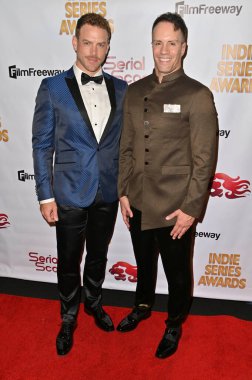 Burbank, CA USA - May 15, 2023: Eric Lutz, Brad Ulbrich attends the 14th Annual Indie Series Awards. clipart