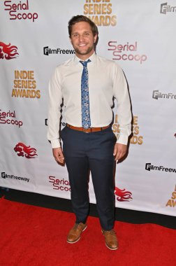 Burbank, CA USA - 15 Mayıs 2023: Cedric Gegel 14. Bağımsızlık Serisi Ödüllerine katıldı.